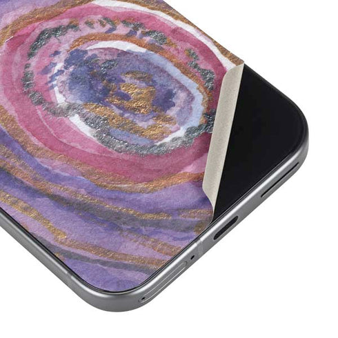 Lilac Watercolor Geode Pixel 9 Pro XL Skin